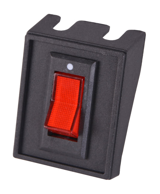 Lighted Manual Rocker Type Electric Fan On/Off Switch 3-pole 12v
