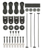 Premium High Output RAD Fan Mnt. Kit W/ Ratcheting Brackets / Nylon Rods / Clips