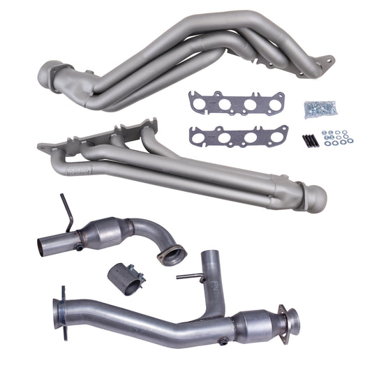 11-14 FORD F150 5.0 1-3/4 LONG TUBE HEADERS PLUS Y PIPE (TITANIUM CERAMIC)