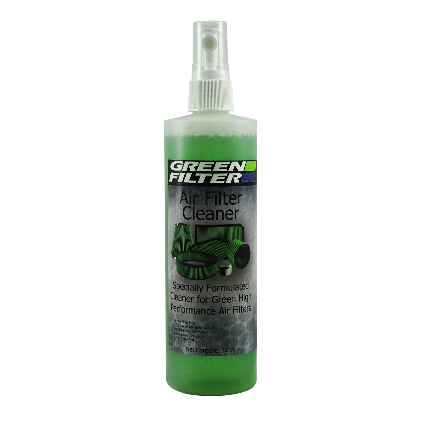 Green Filter USA - Air Filter Cleaner; 12oz.