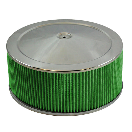 Green Filter USA - Air Cleaner Assembly; 14" X 6" Drop Plate