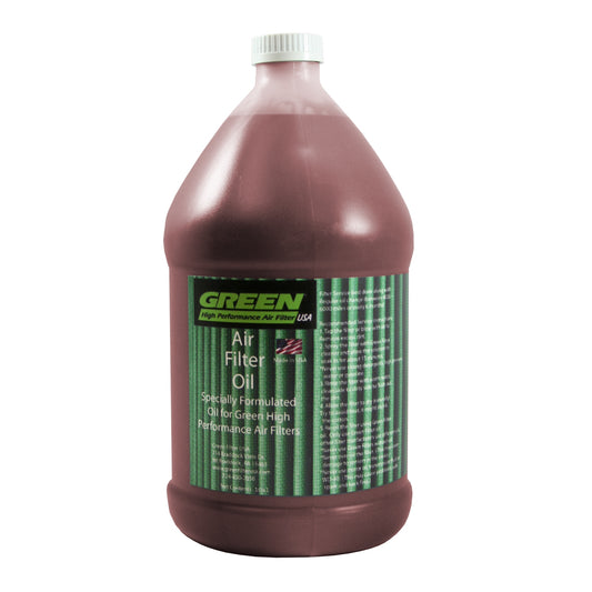 Green Filter USA - Green Air Filter Synthetic Oil; 1 Gallon (Red)