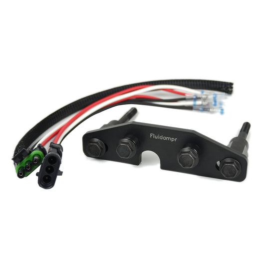 Fluidampr Cummins Tach/Alternator Pick-Up Sensor Relocation Kit - FLD-300003