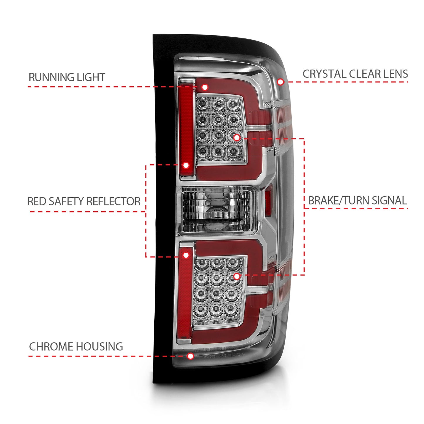 ANZO USA - ANZO USA Led Taillights - 311291