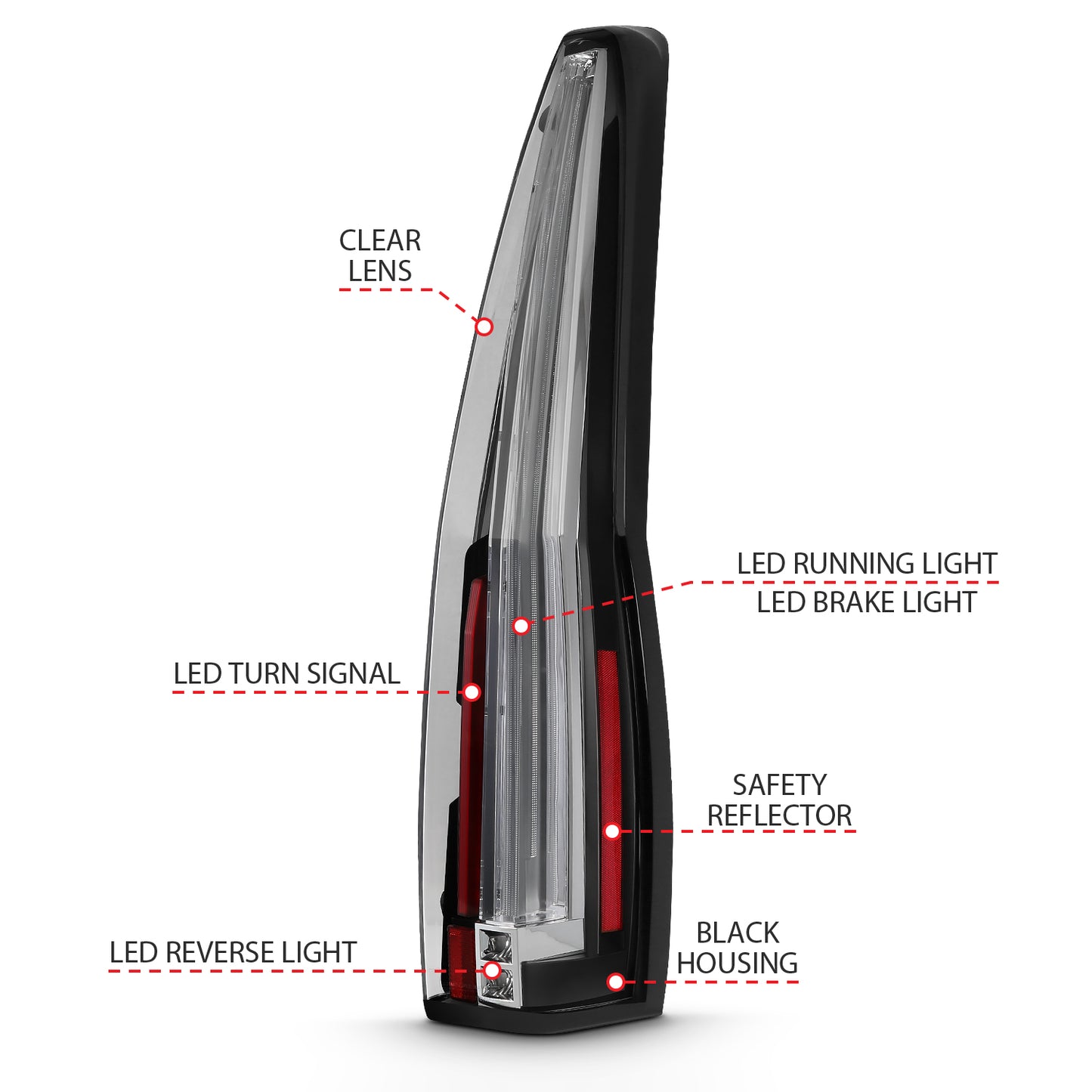 ANZO USA - ANZO USA Led Taillights - 311297