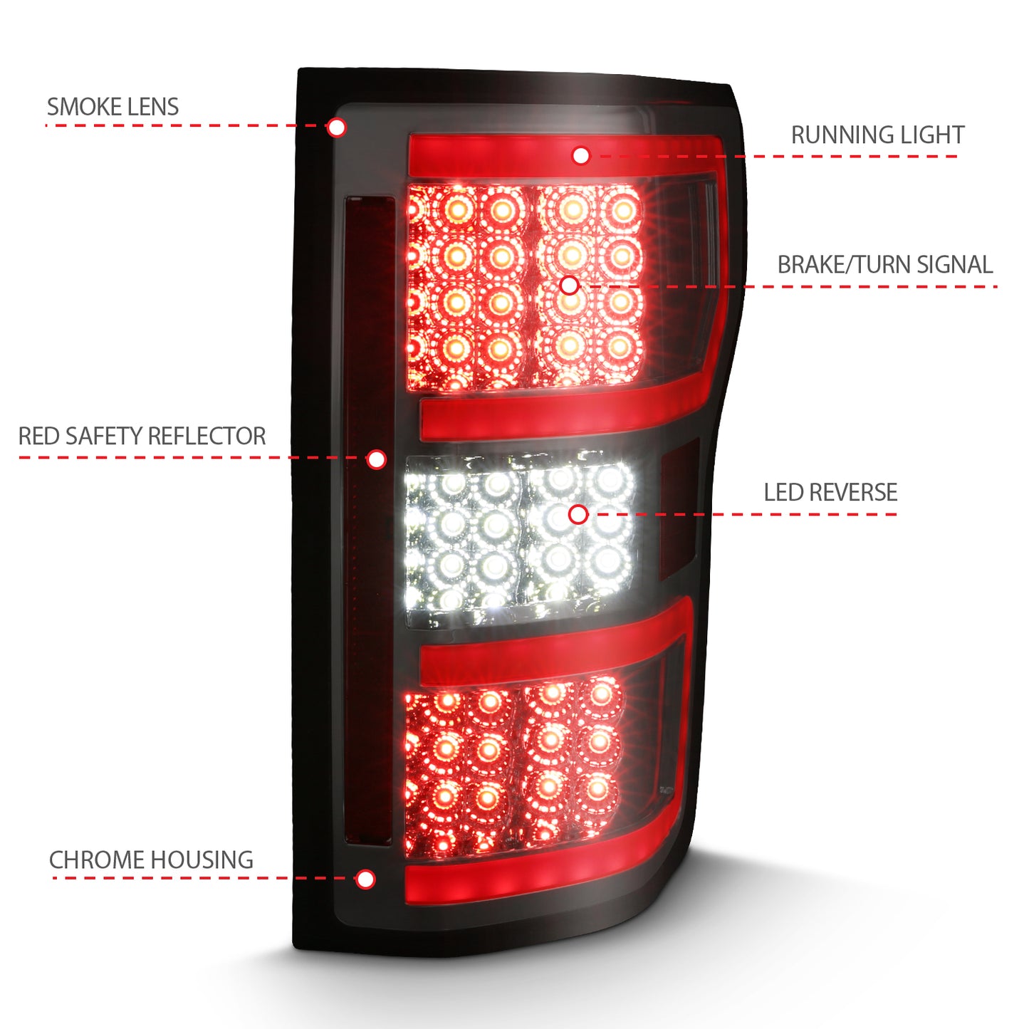 ANZO USA - LED Tail Lights - 311315