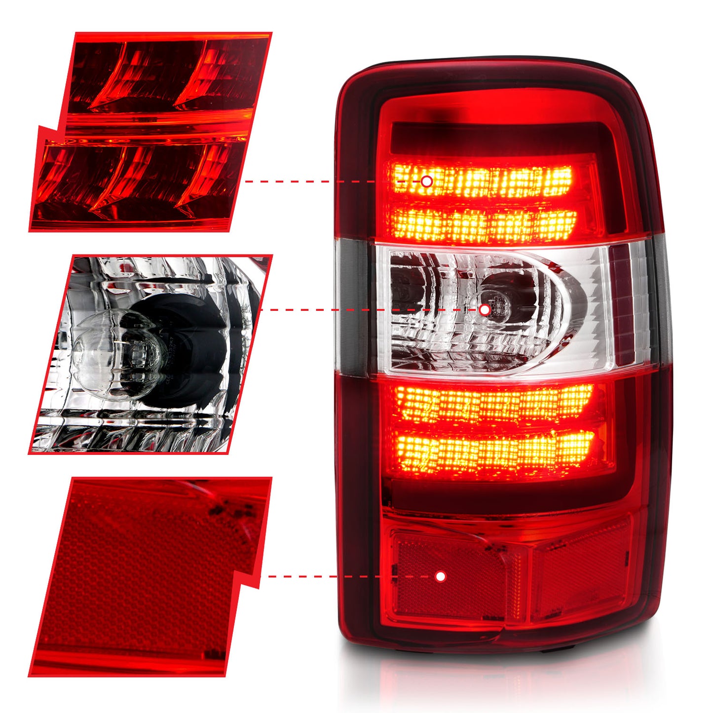 ANZO USA - Tail Light Assembly - 311364
