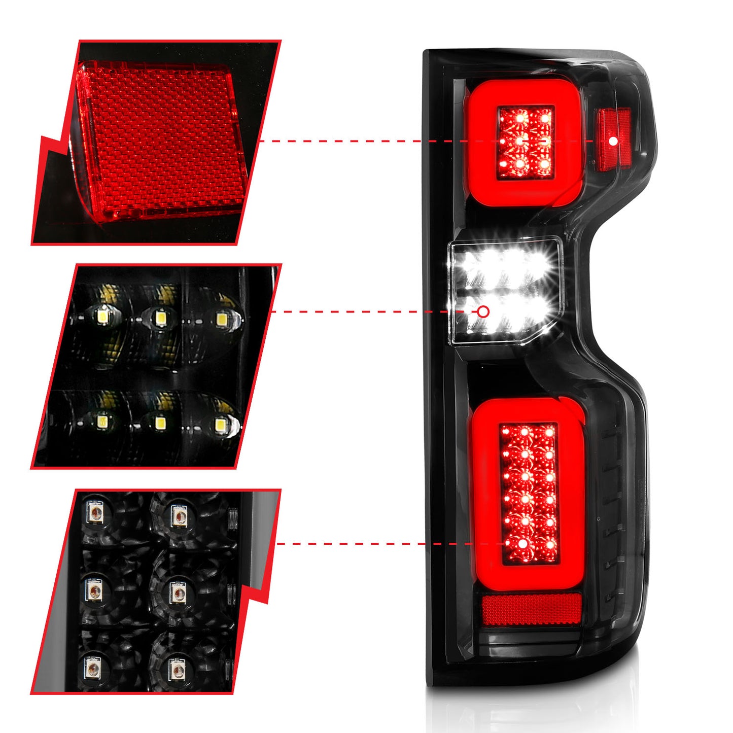 ANZO USA - Tail Light Assembly - 311414