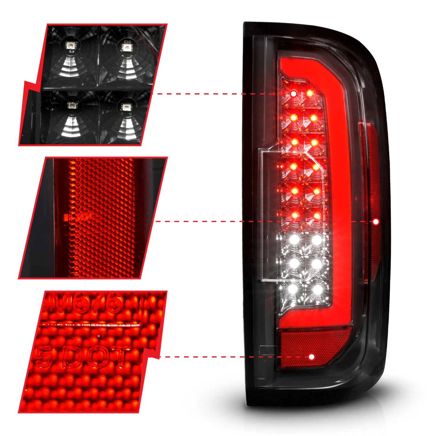 ANZO USA - Tail Light Assembly - 311434