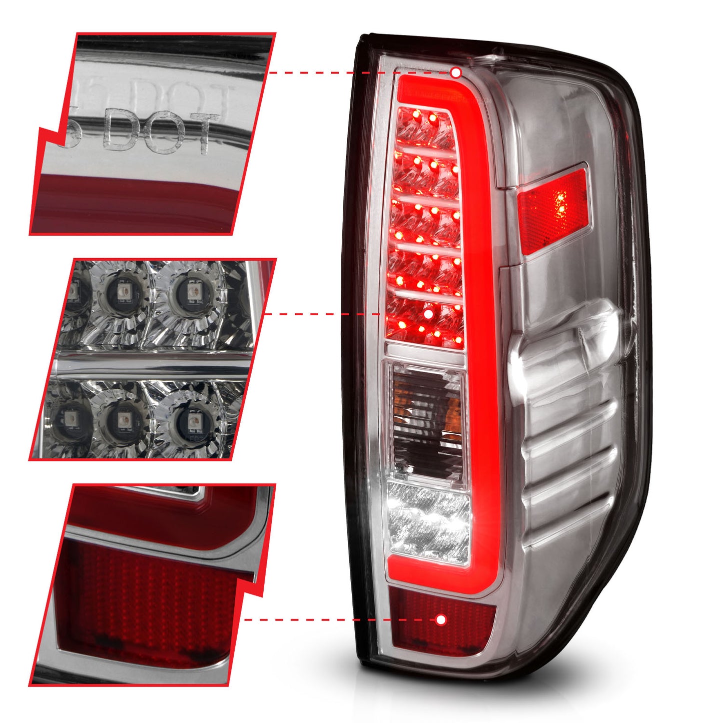 ANZO USA - Tail Light Assembly - 311445