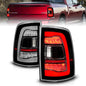 ANZO USA - RAM 1500 09-18  2500/3500 10-18 LED TAIL LIGHTS BLACK CLEAR LENS W/ SQTL SIGNAL - 311469