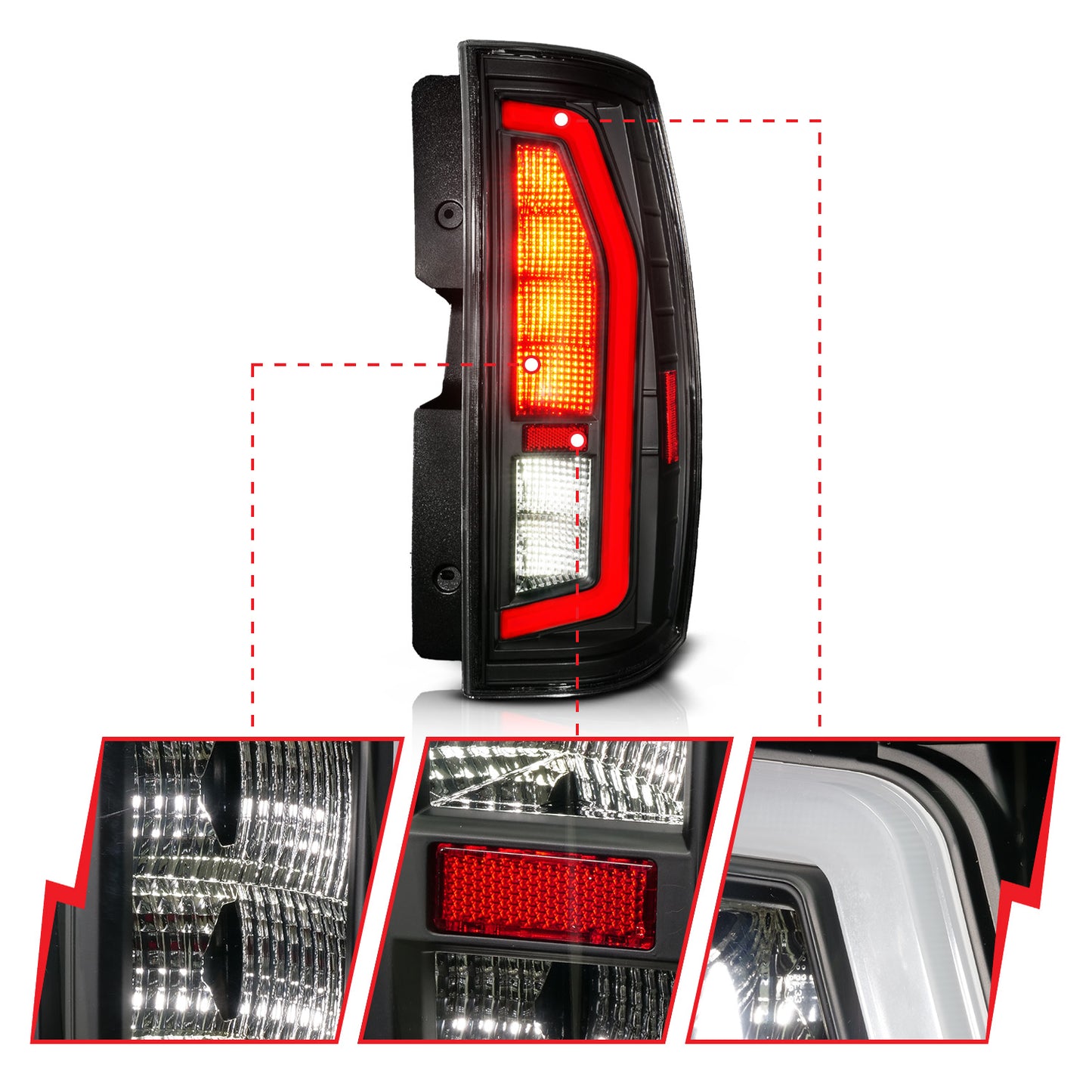 ANZO USA Tail Light Set - 311487