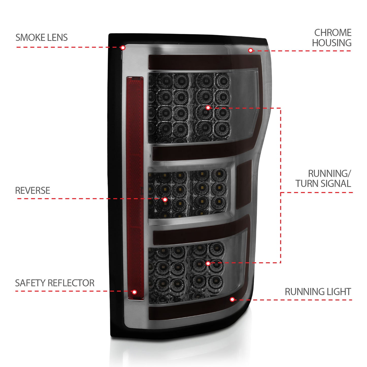ANZO USA - ANZO USA Led Taillights - 321339