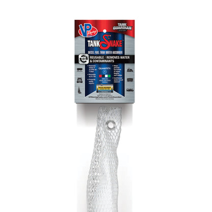 Reusable White Tank Snake 2.5in X 8ft