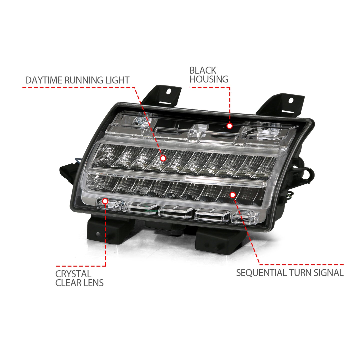 ANZO USA - ANZO USA Side Markers - 511083