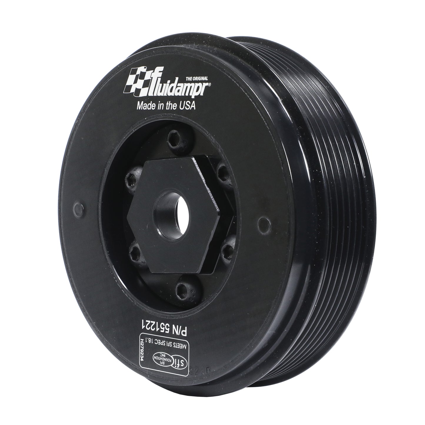 Fluidampr Harmonic Balancer Volkswagen Audi 1993-2008 VR6 12v/24v - FLD-551221
