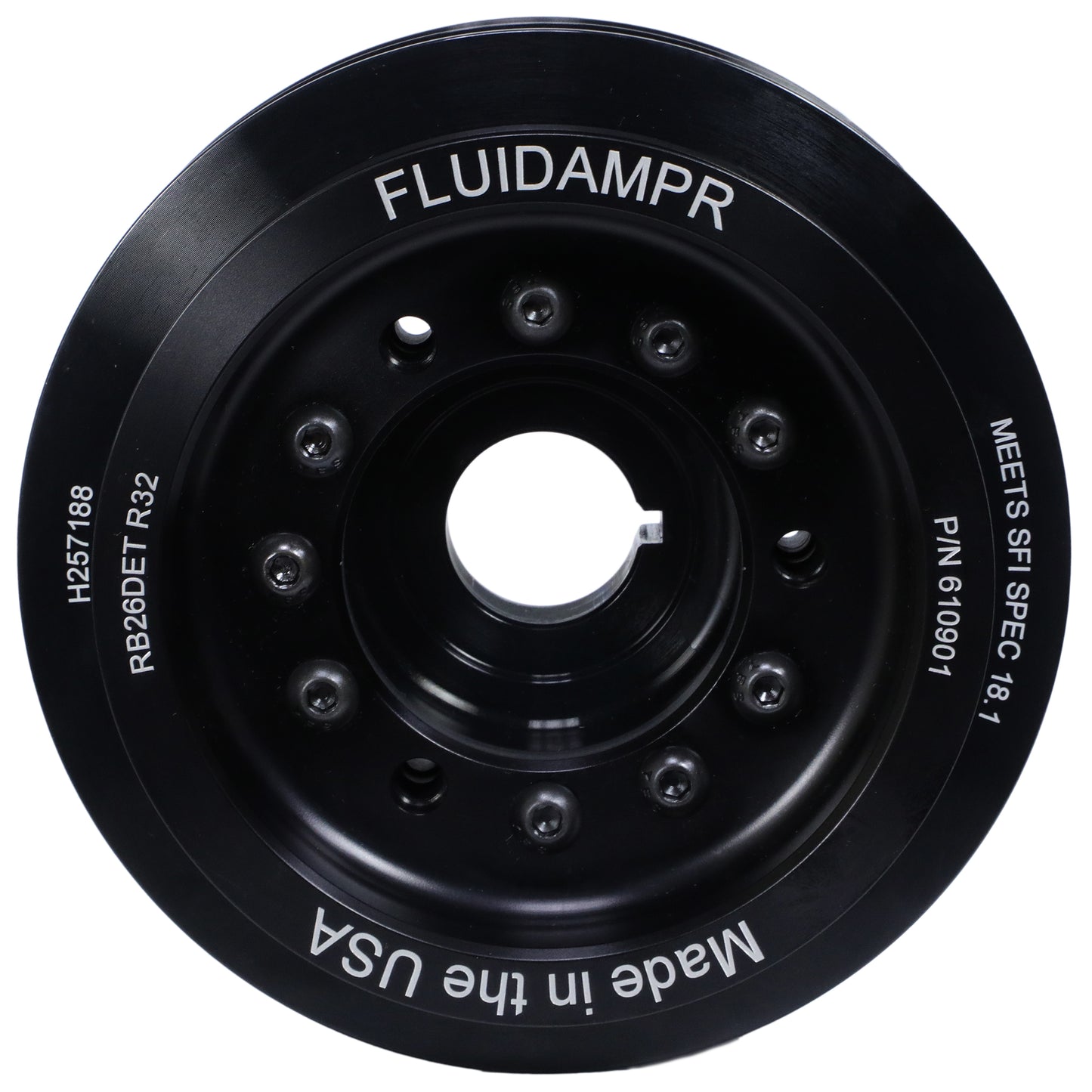 Fluidampr - 610901 - Harmonic Balancer - Fluidampr - Nissan Skyline R32 GTR - 1989-1994 RB26DET Phase1