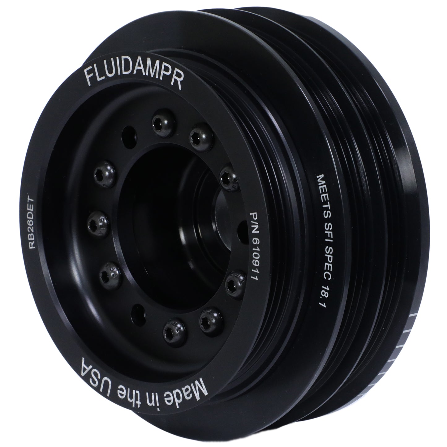 Fluidampr - 610911 - Harmonic Balancer - Fluidampr-Nissan Skyline R33/R34 GTR-1993-2002 RB26DET Phse2