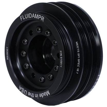 Fluidampr - 610911 - Harmonic Balancer - Fluidampr-Nissan Skyline R33/R34 GTR-1993-2002 RB26DET Phse2