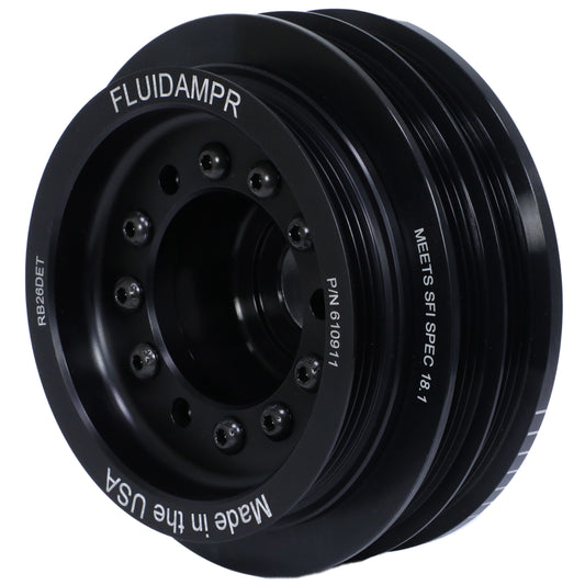 Fluidampr - 610911 - Harmonic Balancer - Fluidampr-Nissan Skyline R33/R34 GTR-1993-2002 RB26DET Phse2