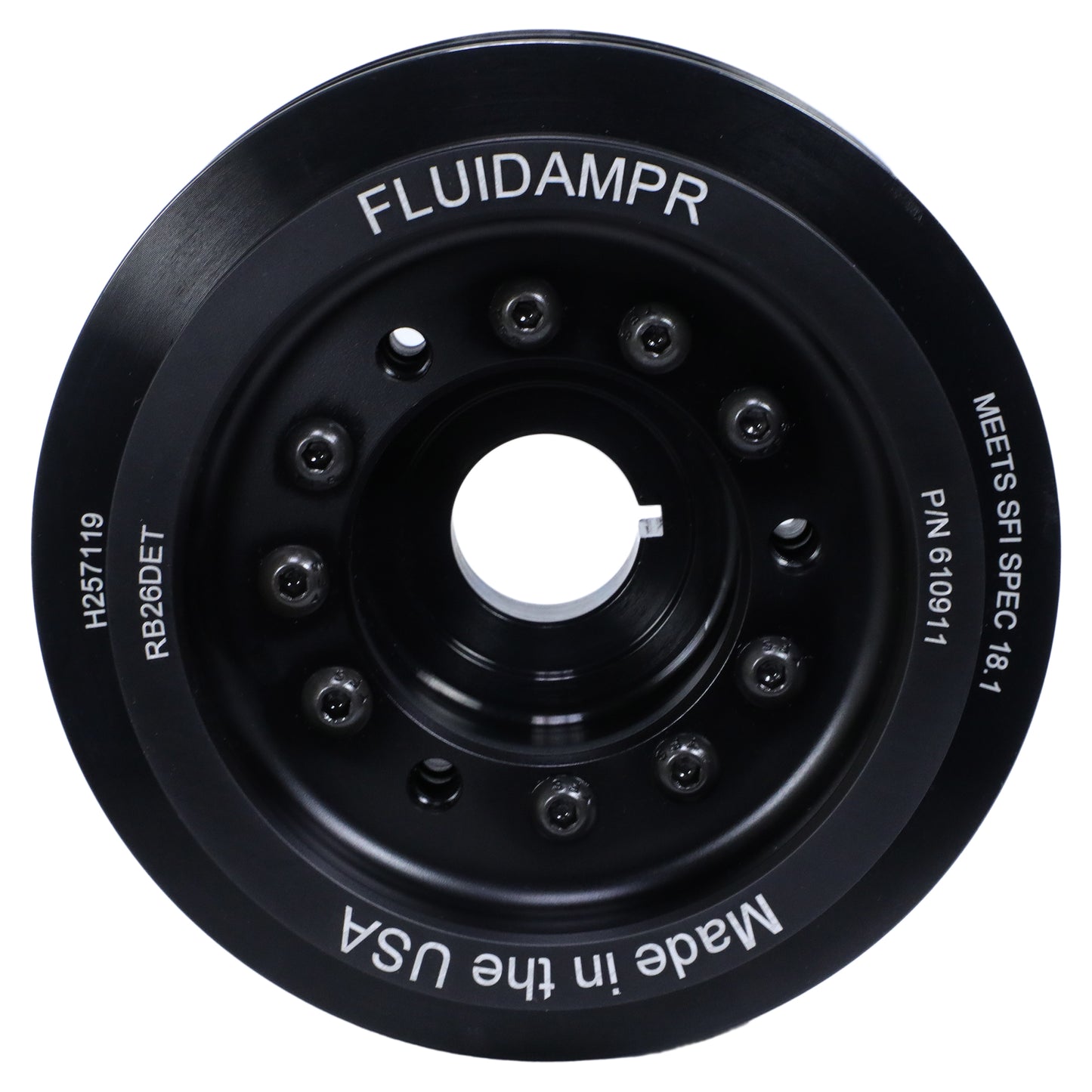 Fluidampr - 610911 - Harmonic Balancer - Fluidampr-Nissan Skyline R33/R34 GTR-1993-2002 RB26DET Phse2