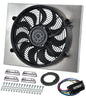 High Output Single 17" Electric RAD Fan/Alum Shroud Kit W/ PWM Controller