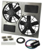 Powerpack - High Output Dual 11" RAD Fan/Alum Shroud Kit W/ PWM Controller