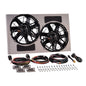 Powerpack - Brushless Dual 12" RAD Fan/Alum Shroud Kit W/ PWM Controller