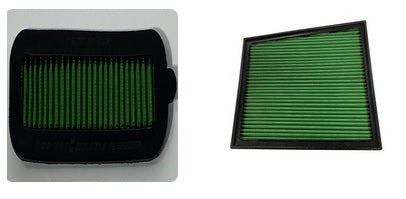 Green Filter USA - Panel Filter - Chevrolet/GMC Filter 7333 Kit Includes Hood Filter 7355 Pickup Diesel 6.6L (17-20) - 7450