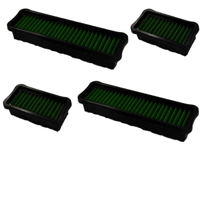 Green Filter USA - Panel Filter - BMW X3M X4M Filter Kit Contains 4 Filters (20-23) - 7500