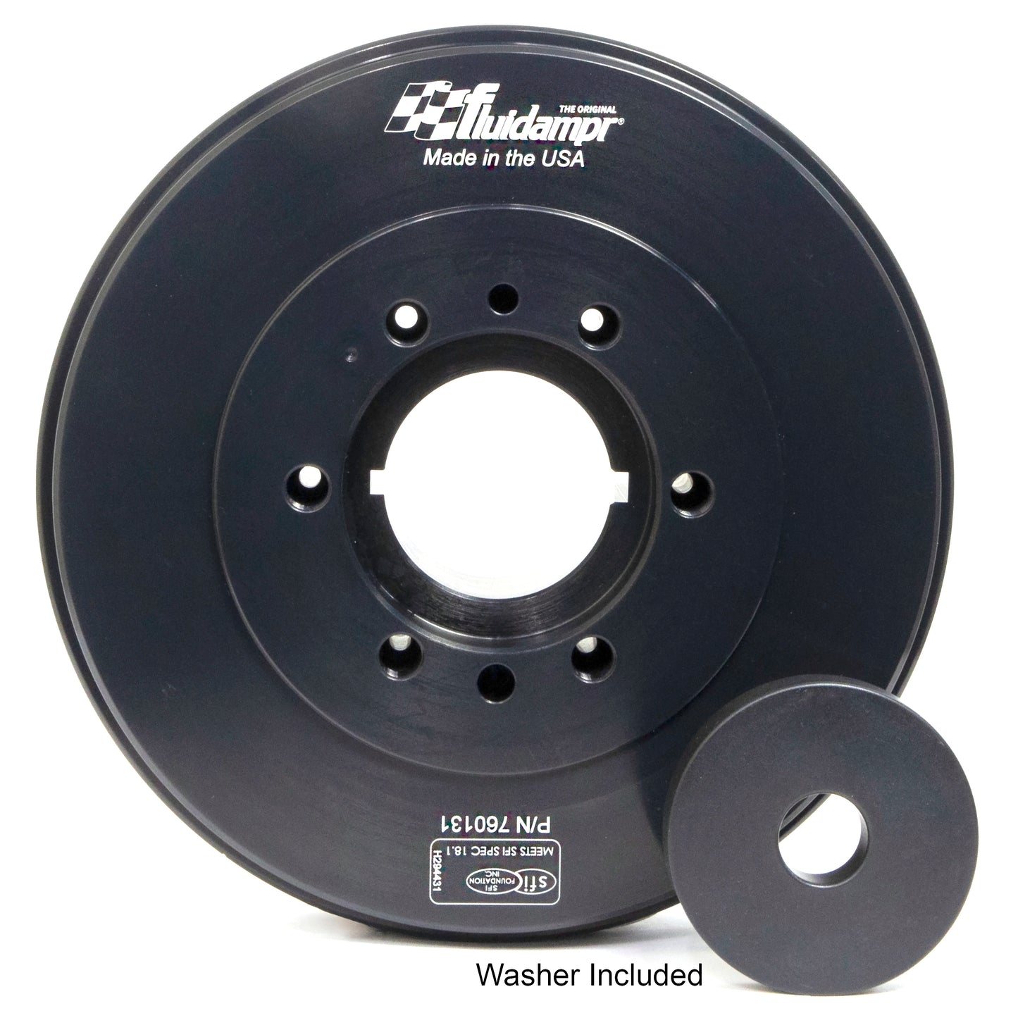 Fluidampr - 760131 - Harmonic Balancer - Fluidampr - 2001-2018 GM/Chevy 6.6L Duramax - Int Bal - Each