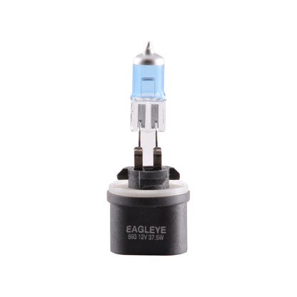 Car headlight bulb with 'Eagleye' branding on a white background