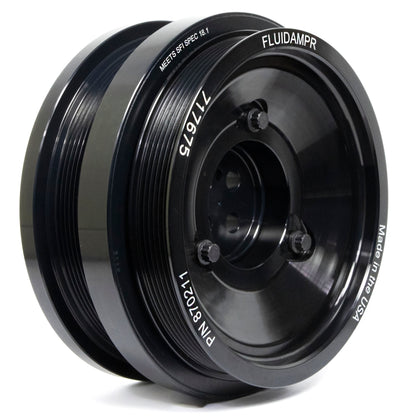 Fluidampr - 870211 - Harmonic Balancer - Fluidampr - Ford -2003-2007 -6.0L Power Stroke Dual Alt -Each