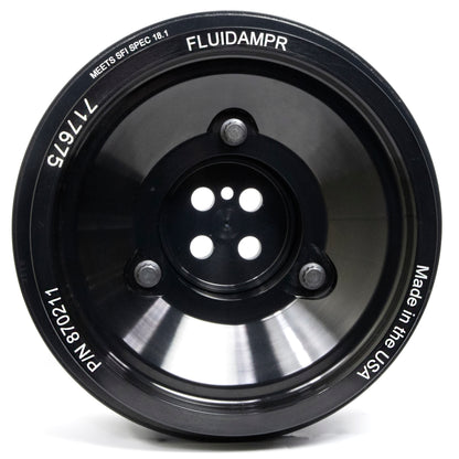 Fluidampr - 870211 - Harmonic Balancer - Fluidampr - Ford -2003-2007 -6.0L Power Stroke Dual Alt -Each