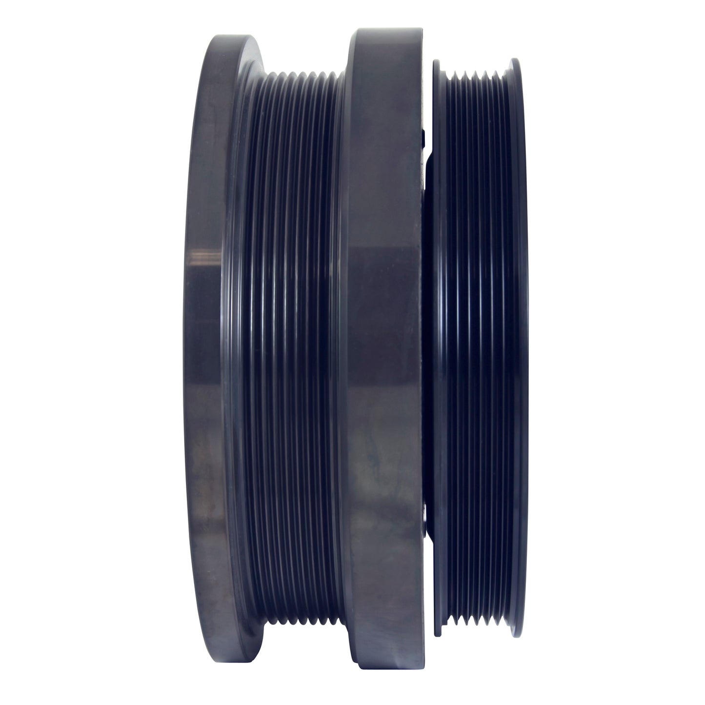 Fluidampr - 870211 - Harmonic Balancer - Fluidampr - Ford -2003-2007 -6.0L Power Stroke Dual Alt -Each