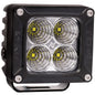 Cube-shaped LED light with four circular lenses and 'AXO' branding on a white background