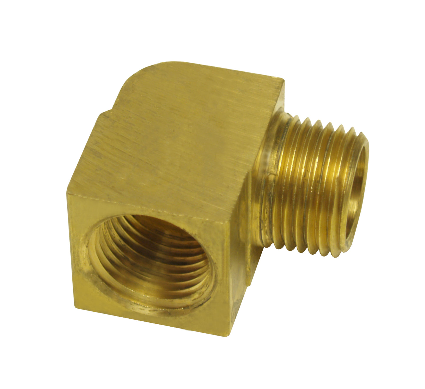 3/8" NPT Female X 3/8" NPT Male 90° Fitting Each