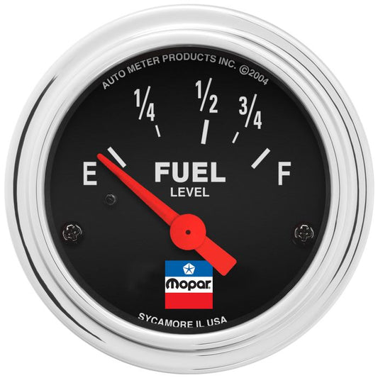 AutoMeter 2 in. Fuel Level 73 E/8-12 F Mopar Classic - ATM-880785