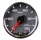 AutoMeter 2-1/16 in. Boost Gauge 0-100 PSI Spek-Pro Silver/Black - ATM-P30522