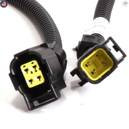 BBK 1118 Front O2 Extensions 12" 4‑Pin 05‑24 Charger Challenger 300 5.7 6.1 6.4