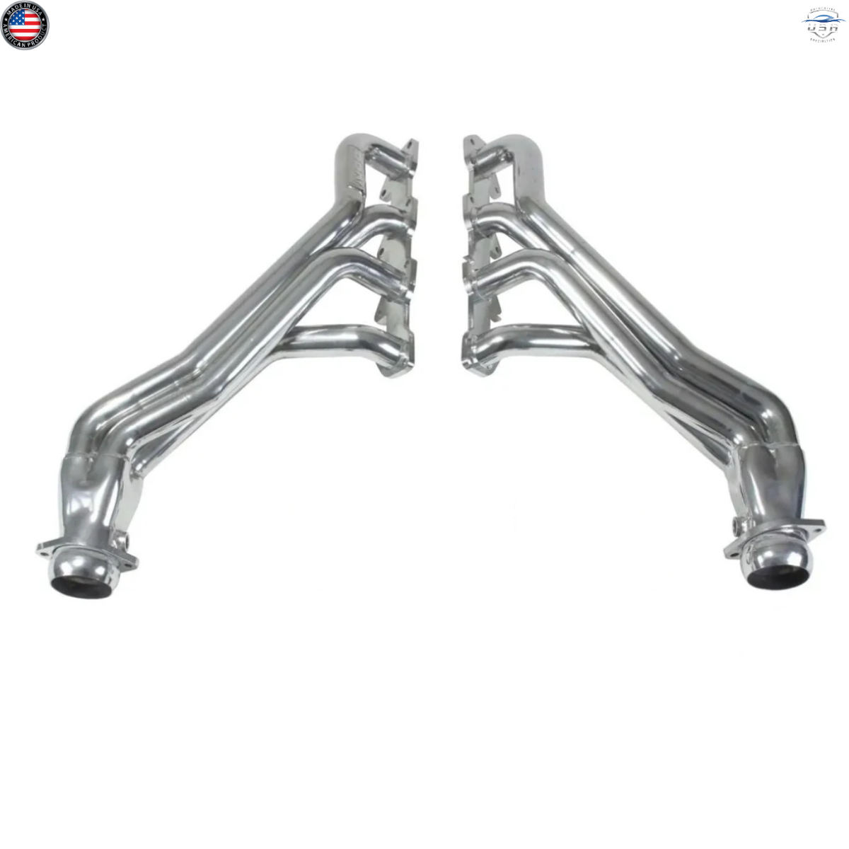BBK 16470 Long Tube Headers Polished Ceramic 2005‑2008 Charger Magnum 300 5.7L