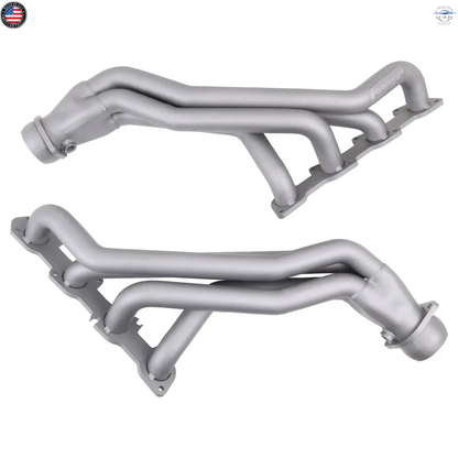 BBK 1647 Long Tube Headers Titanium Ceramic 05‑08 Charger Challenger 300 5.7L
