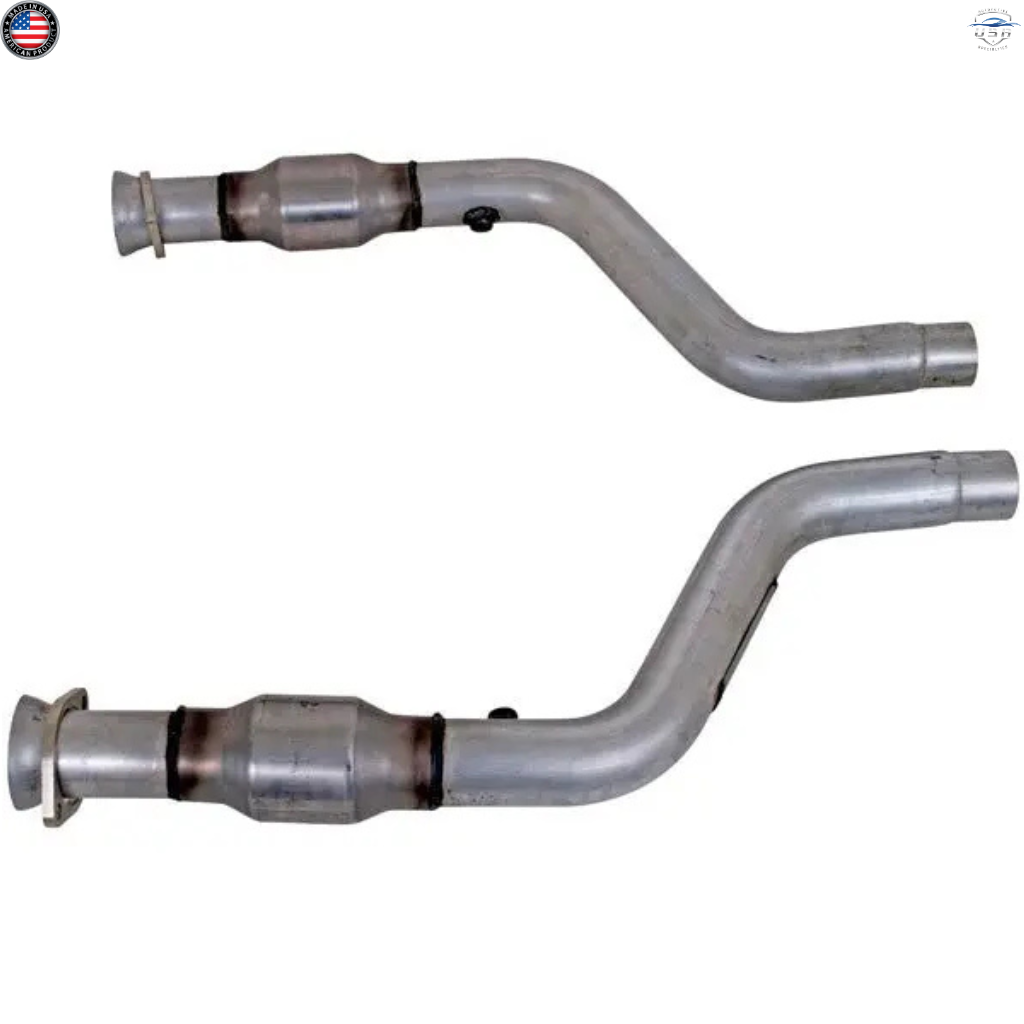 BBK 2005-2012 DODGE HEMI 5.7L SHORT MID PIPE W CONVERTERS FOR BBK 1647/0 HEADERS