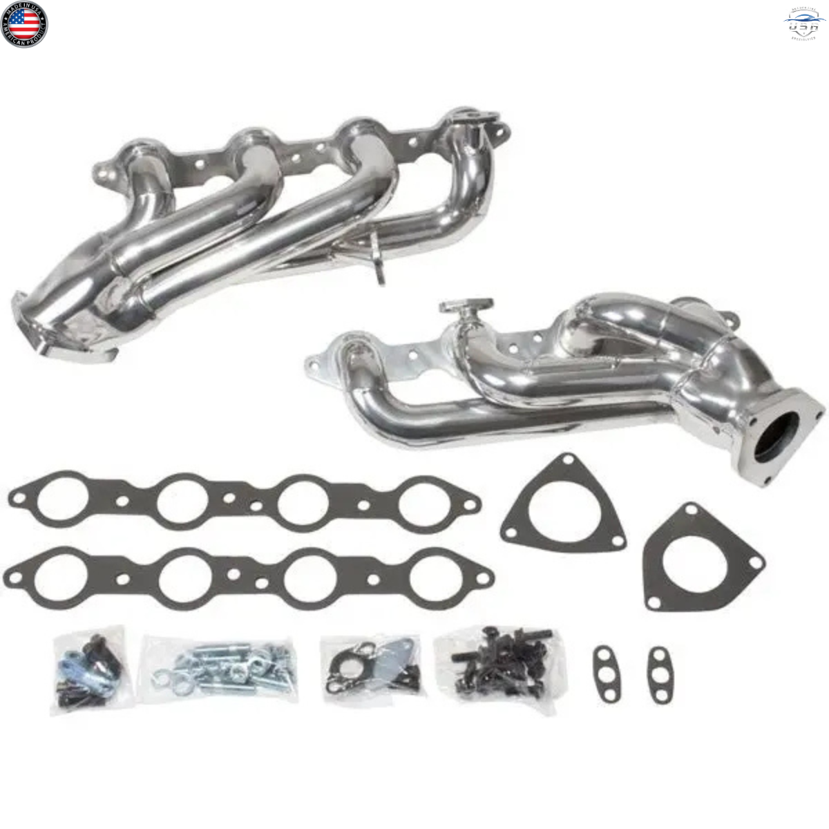 BBK GM TRUCK/SUV 4.8/5.3L 1-3/4 SHORTY HEADERS (CERAMIC)