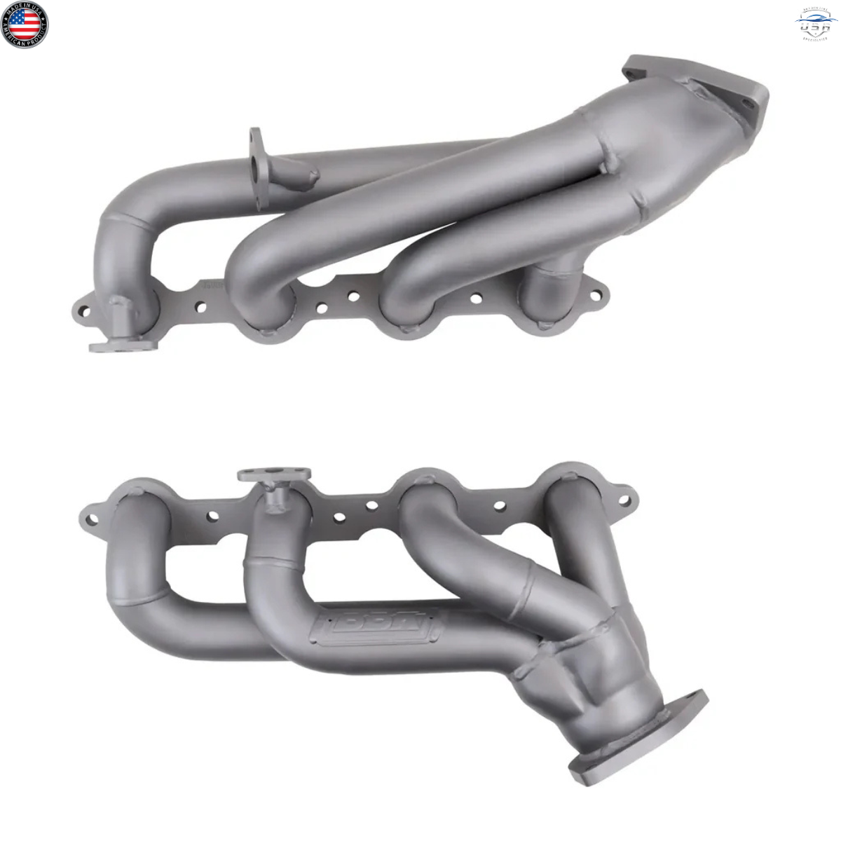 BBK 4005 Shorty Headers Ceramic Coated for 1999‑2013 Chevy GMC 4.8L 5.3L V8