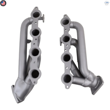 BBK 4005 Shorty Headers Ceramic Coated for 1999‑2013 Chevy GMC 4.8L 5.3L V8