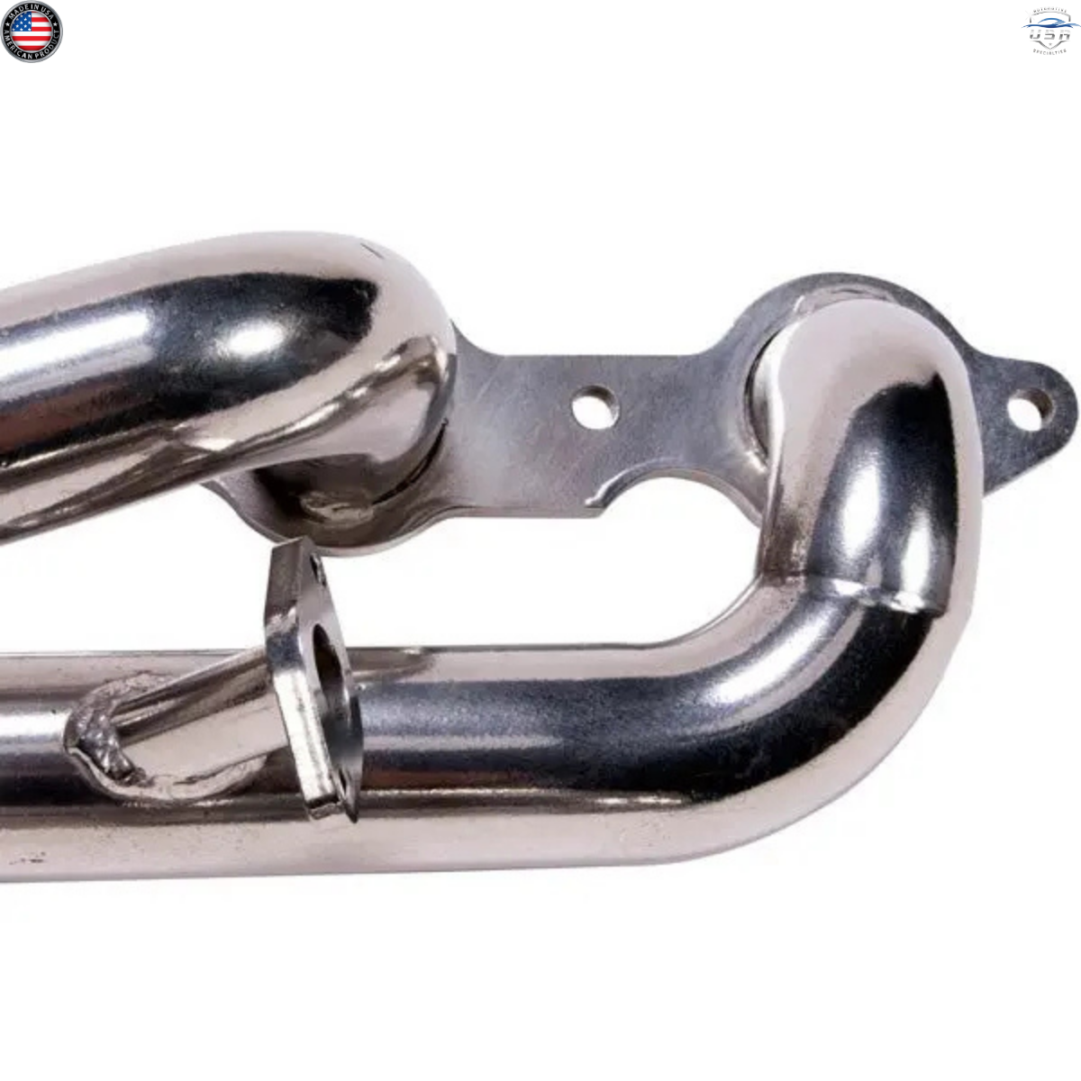 BBK 40060 Shorty Headers Polished Ceramic 1999-2013 Chevrolet GMC Truck SUV 6.0L
