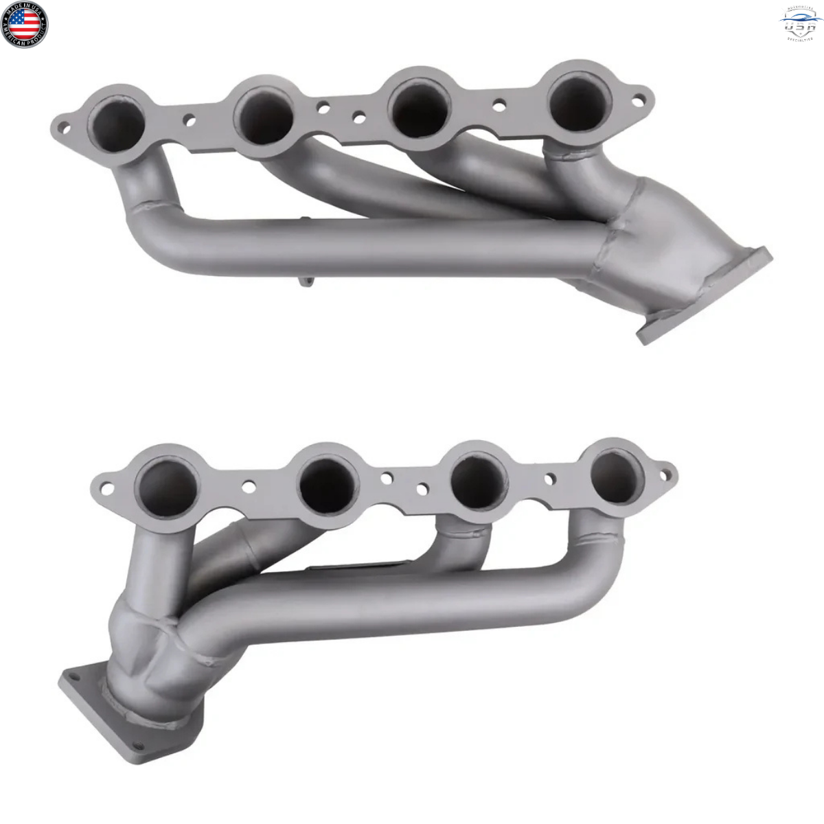 BBK 4006 Shorty Headers Titanium Ceramic 1999-2013 Chevy GMC Truck & SUV 6.0L