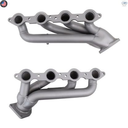 BBK 4006 Shorty Headers Titanium Ceramic 1999-2013 Chevy GMC Truck & SUV 6.0L