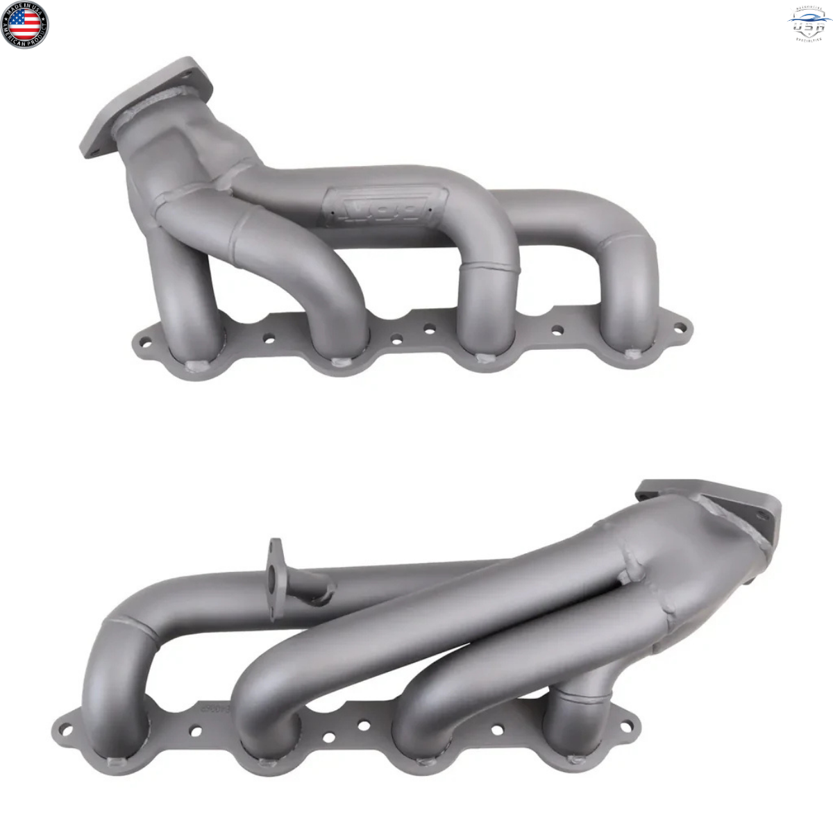 BBK 4006 Shorty Headers Titanium Ceramic 1999-2013 Chevy GMC Truck & SUV 6.0L